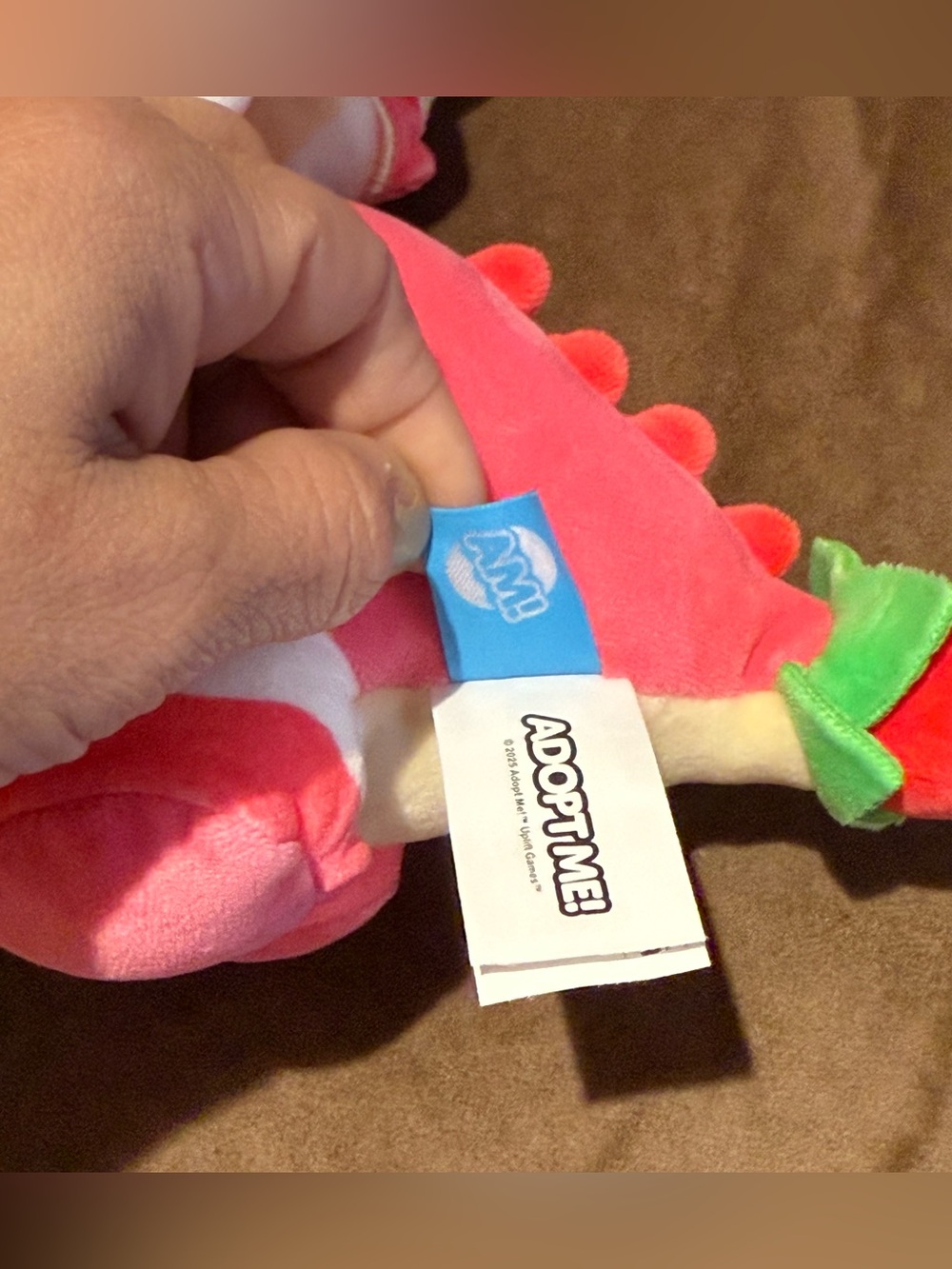 Adopt Me!: Strawberry Shortcake Bat Dragon Plush - Picture 7 of 12
